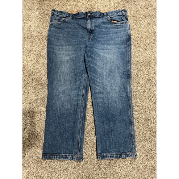 Duluth Trading Co Other - Duluth Trading Co Ballroom Flex Jeans Mens 46x30 Relaxed Fit Medium Wash Blue